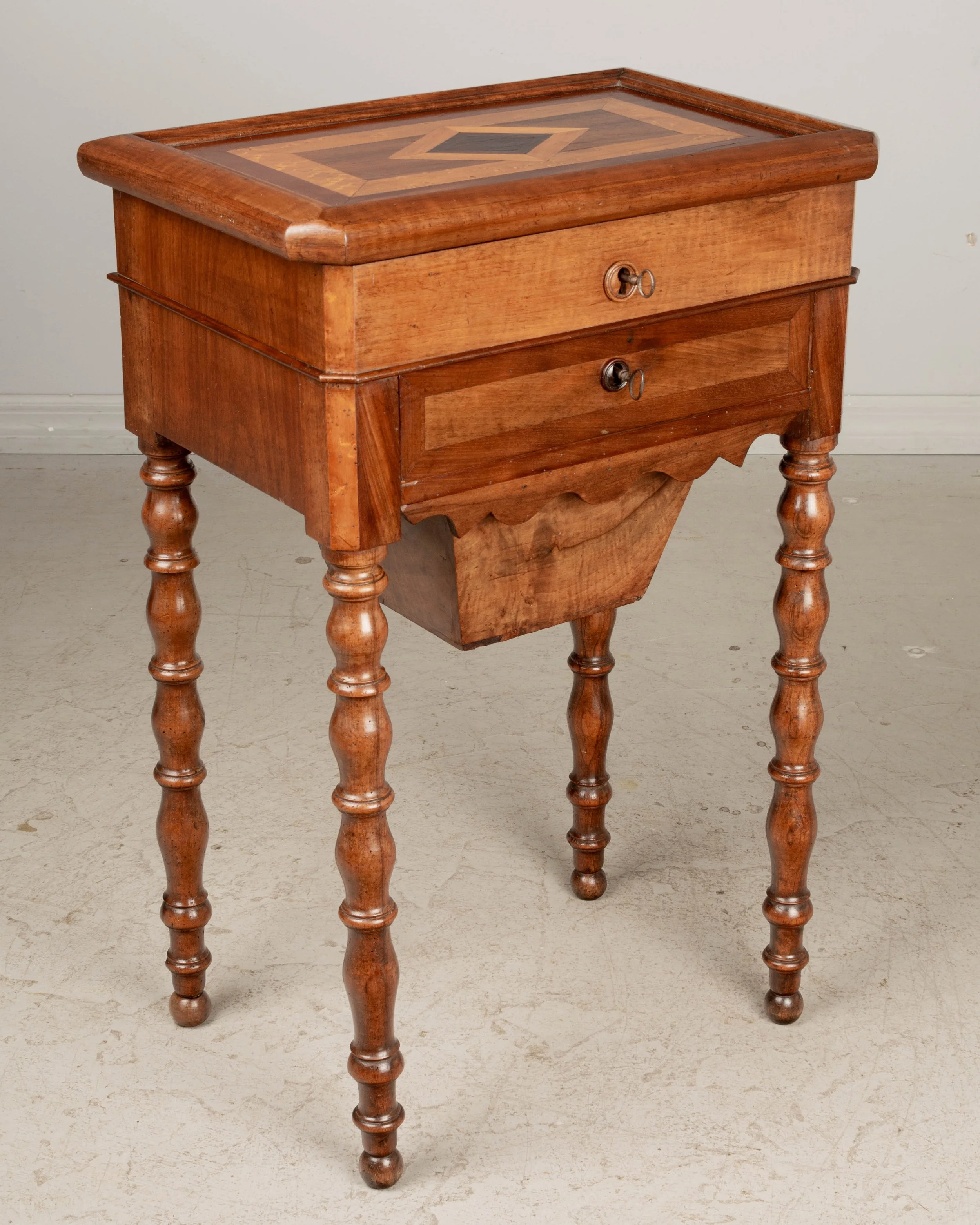 ルイフィリップ様式のサイドテーブル Olivier Fleury French Antiques-Antique French Tables for Sale